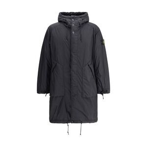 Stone Island Men Long Down Jacket